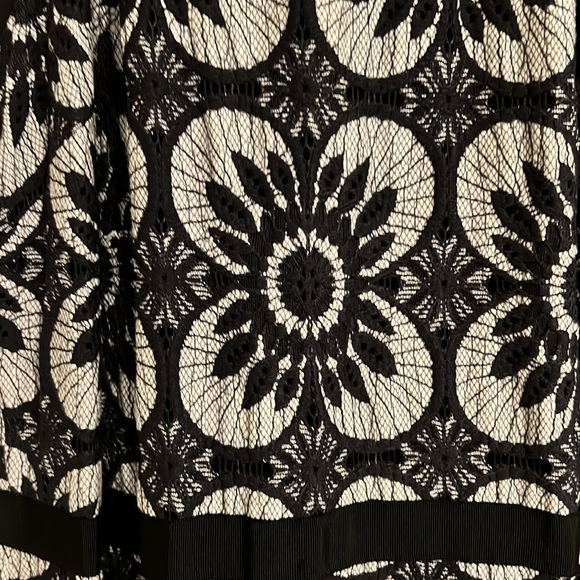 Banana republic black and white/gray long dress - Picture 2 of 7